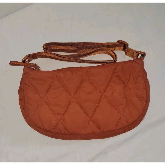 Vera Bradley Handbags - Vera Bradley Featherweight Springbrook Sling Burnt Orange Quilted Crossbody